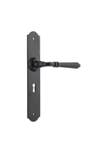 Reims-9621-Matt-Black-Long-Backplate-Lever-Skeleton
