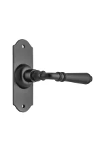 Reims-9622-Matt-Black-Short-Backplate-Lever.