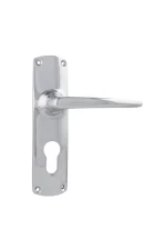 Retro-0820E-Chrome-Plated-Long-Backplate-Lever-Euro
