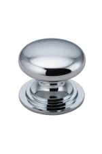 Sarlat-0567-Polished-Chrome-Cupboard-Knob-38mm