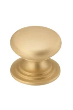 Sarlat-0579-Brushed-Brass-Cupboard-Knob-38mm