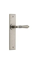 Sarlat-13780-Distressed-Nickel-Chamfered-Backplate-Lever