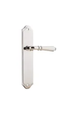 Sarlat-14212-Polished-Nickel-Shouldered-Backplate-Lever