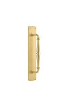Sarlat-17100-Brushed-Gold-PVD-Pull-handle-on-backplate