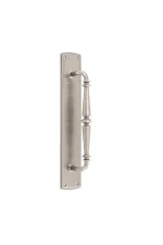 Sarlat-9347-Distressed-Nickel-Pull-handle-on-backplate