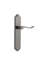 Stirling-13922-Distressed-Nickel-Shouldered-Backplate-Lever.