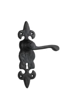 Stratford-1801-Matt-Black-Long-Backplate-Lever-Skeleton