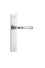 Verona-11786-Polished-Chrome-Chamfered-Backplate-Lever.