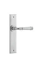 Verona-12286-Brushed-Chrome-Chamfered-Backplate-Lever