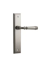 Verona-14742-Satin-Nickel-Stepped-Backplate-Lever.