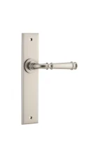 Verona-14786-Satin-Nickel-Chamfered-Backplate-Lever