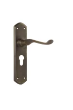 Windsor-0858E-Antique-Brass-Long-Backplate-Lever-Euro