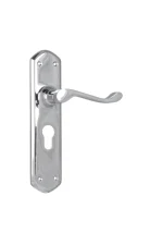 Windsor-0890E-Chrome-Plated-Long-Backplate-Lever-Euro