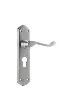 Windsor-0892E-Satin-Chrome-Long-Backplate-Lever-Euro