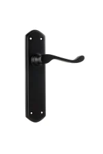 Windsor-1927-Matt-Black-Long-Backplate-Lever-Passage