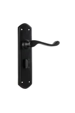 Windsor-1927P-Matt-Black-Long-Backplate-Lever-Privacy.