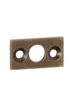 Barrel-Bolt-Flat-2328-Antique-Brass-Plate-Keeper-7mm
