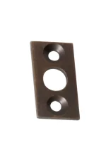Barrel-Bolt-Flat-2335-Antique-Brass-Plate-Keeper-9mm