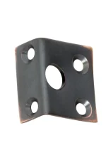 Barrel-Bolt-Right-Angle-1385-Antique-Copper-Plate-Keeper-7mm