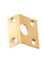 Barrel-Bolt-Right-Angle-1421-Polished-Brass-Plate-Keeper-9mm