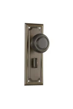 Edwardian-0854P-Antique-Brass-Long-Backplate-Knob-Privacy