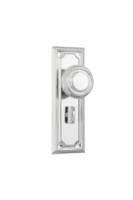Edwardian-9746P-Chrome-Plated-Long-Backplate-Knob-Privacy