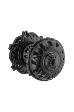 Filigree-20370-Matt-Black-Round-Rose-Knob