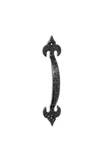 Fleur-de-Lis-1866-Matt-Black-Pull-Handle