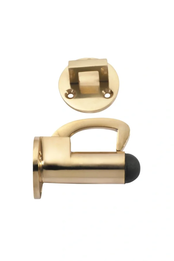 Hook-1511-Polished-Brass-Door-Stop