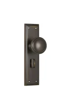 Milton-0724P-Antique-Brass-Long-Backplate-Knob-Privacy