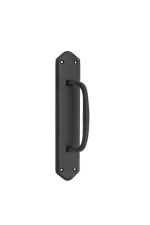 Offset-Backplate-9673-Matt-Black-Pull-Handle.