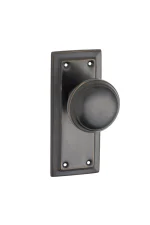 RIchmond-0990-Antique-Copper-Short-Backplate-Knob