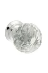 TRADCO - CLEAR DIAMOND CUT GLASS CUPBOARD KNOB