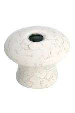 TRADCO - CRAZED IVORY PORCELAIN CUPBOARD KNOB