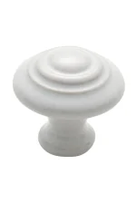 TRADCO - DOMED PORCELAIN CUPBOARD KNOB