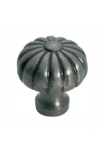 TRADCO - FLUTED IRON CUPBOARD KNOB - Image 4