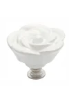 TRADCO - PORCELAIN FLOWER CUPBOARD KNOB