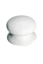TRADCO - ROUND PORCELAIN CUPBOARD KNOB