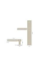 NIDO RANGE - VERGE LONG PLATE - DIAMOND KNURL - 8433 - Image 2
