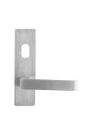 MILES NELSON COMMERCIAL - WIDE LONG PLATE DOOR HANDLES - LEVER 87