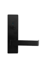 MILES NELSON COMMERCIAL - WIDE LONG PLATE DOOR HANDLES - LEVER 87 - BLACK - Image 6