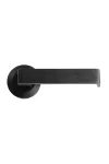 MILES NELSON COMMERCIAL - ROUND ROSE HANDLES - LEVER 87 - BLACK