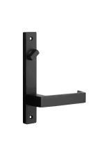 MILES NELSON COMMERCIAL - NARROW STYLE LONG PLATE HANDLES - LEVER 87 - BLACK - Image 3