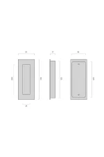 JNF STAINLESS STEEL FLUSH PULL - IN.16.412 - Image 2