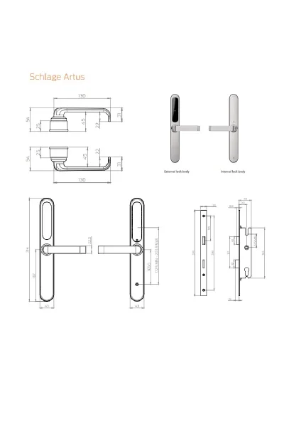 SCHLAGE ARTUS - NARROW PROFILE SMART LOCK - Image 4