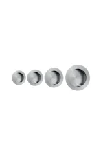 JNF STAINLESS STEEL ROUND FLUSH PULL - IN.225