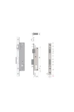 SYLVAN 40MM BACKSET ROLLER BOLT MORTICE LOCK - S720/40 - Image 2