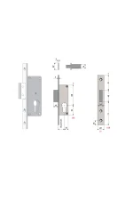 SYLVAN EURO MORTICE DEADBOLT - S721/46SS - Image 2