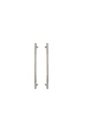 WINDSOR SOLID BRASS KNURLED PULL HANDLES - LINEAR KNURL - SENTO