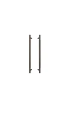 WINDSOR SOLID BRASS KNURLED PULL HANDLES - LINEAR KNURL - SENTO - Image 3